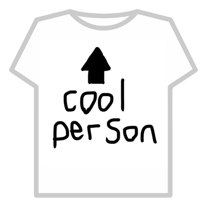 Cool person T-shirt thumbnail