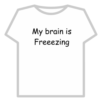 My brain is Freeezing thumbnail