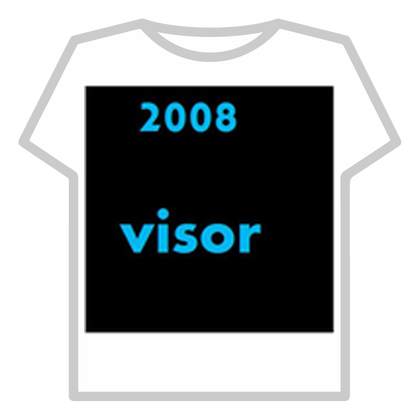 2008 visor shirt