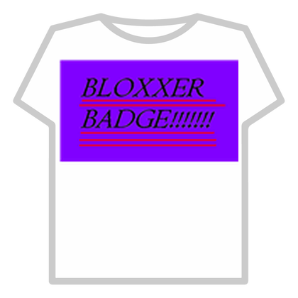 Bloxxer Badge! thumbnail